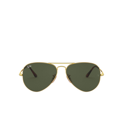 Ray-Ban® Aviator Sunglasses: RB3689 Aviator Metal Ii color 914731 Gold 