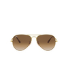 Ray-Ban AVIATOR METAL II Sunglasses 914751 gold - product thumbnail 1/4