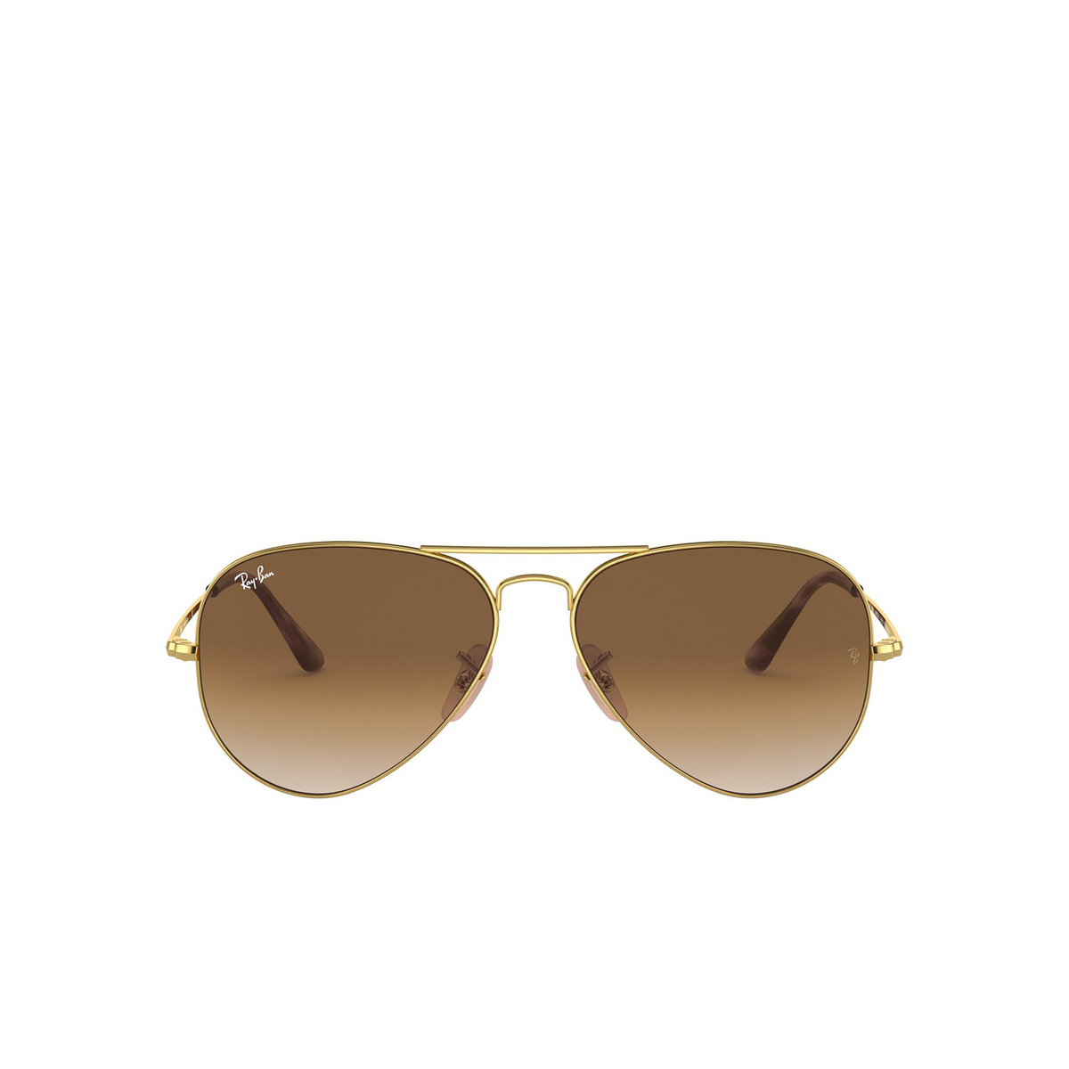 Ray-Ban AVIATOR METAL II Sunglasses 914751 Gold - front view