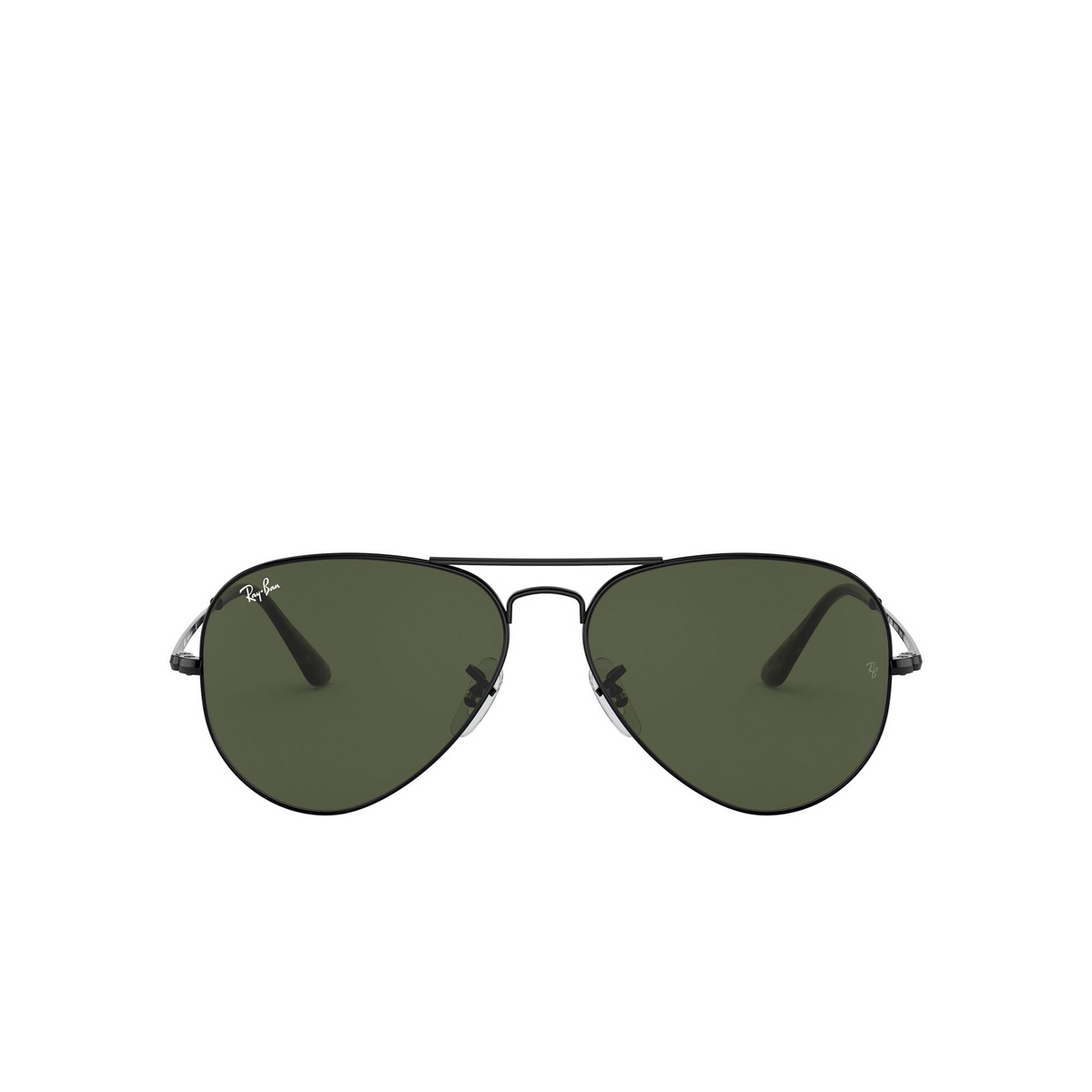 Ray-Ban AVIATOR METAL II Sunglasses 914831 Black - front view