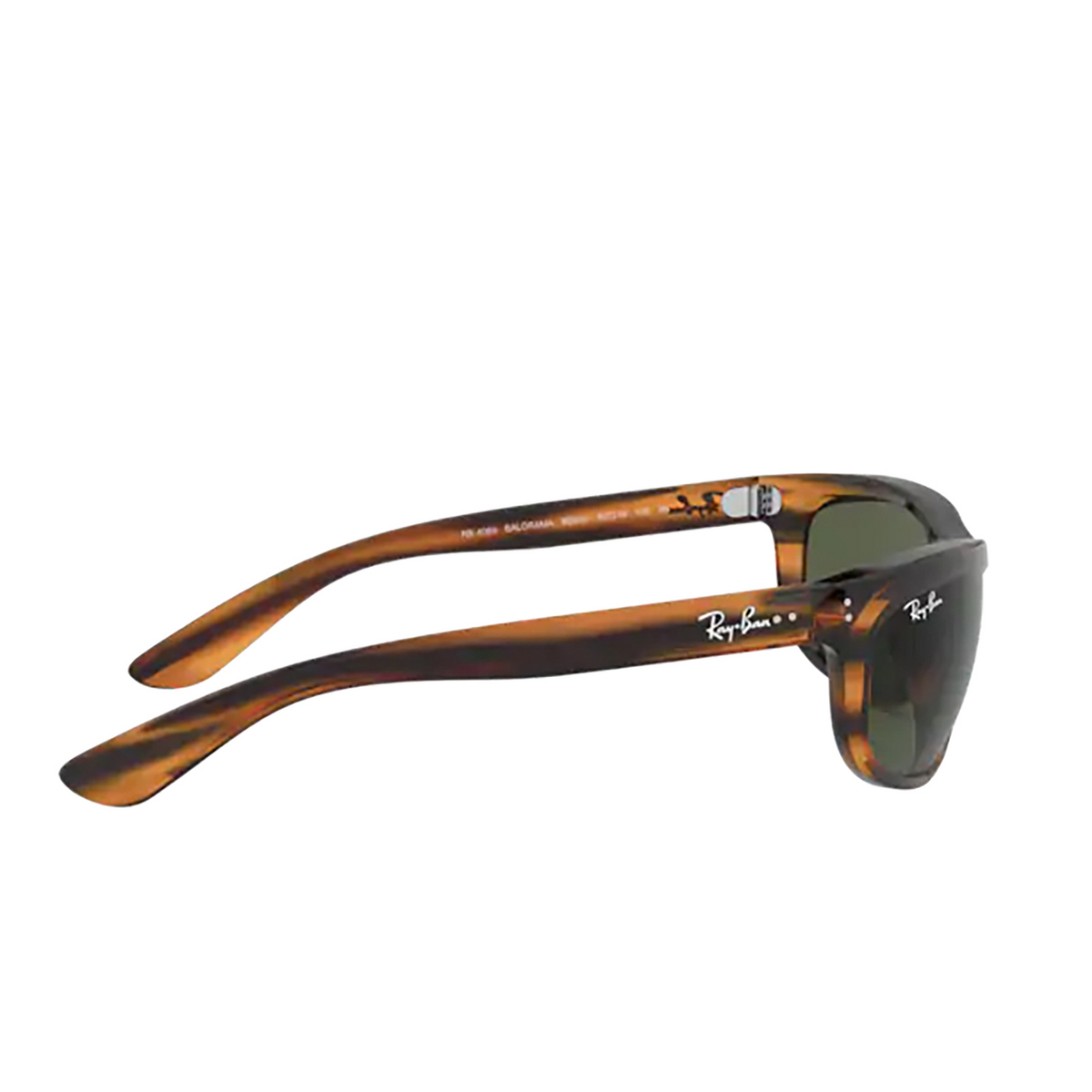 Ray-Ban® Rectangle Sunglasses: RB4089 Balorama color 820/31 Striped Red Havana - product thumbnail 3/3