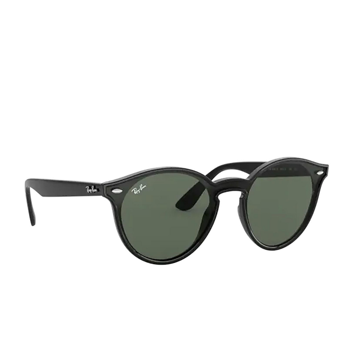 Ray-Ban® Round Sunglasses: Blaze Panthos RB4380N color Black 601/71 - 2/3.