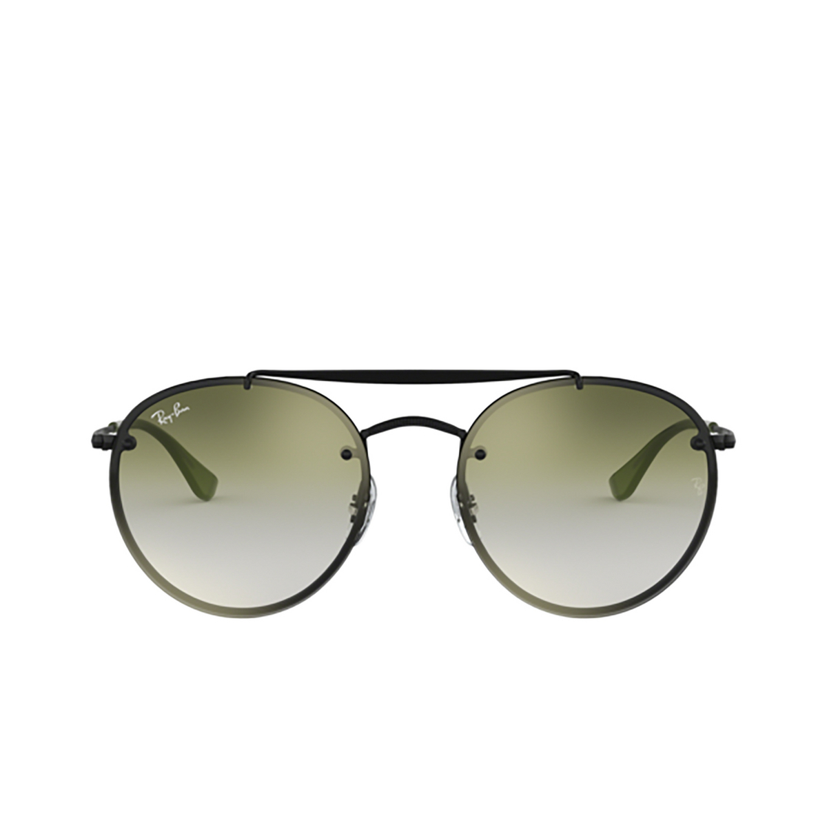 Ray-Ban® Round Sunglasses: RB3614N Blaze Round Doublebridge color 148/0R - 1/3