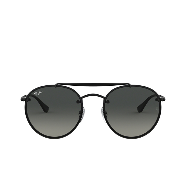 Ray-Ban BLAZE ROUND DOUBLEBRIDGE Sunglasses 148/11 demi gloss black - 1/4