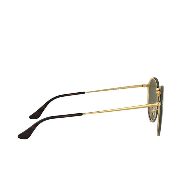 Ray-Ban BLAZE ROUND Sunglasses 001/9A arista - 3/4