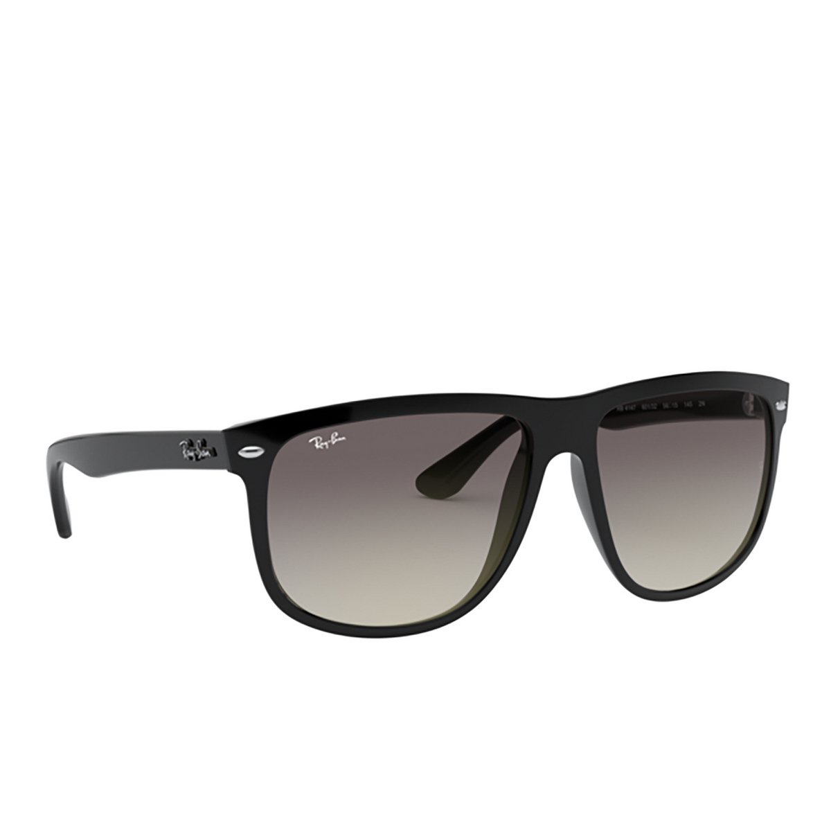 Ray-Ban BOYFRIEND Sunglasses 601/32 Black - three-quarters view