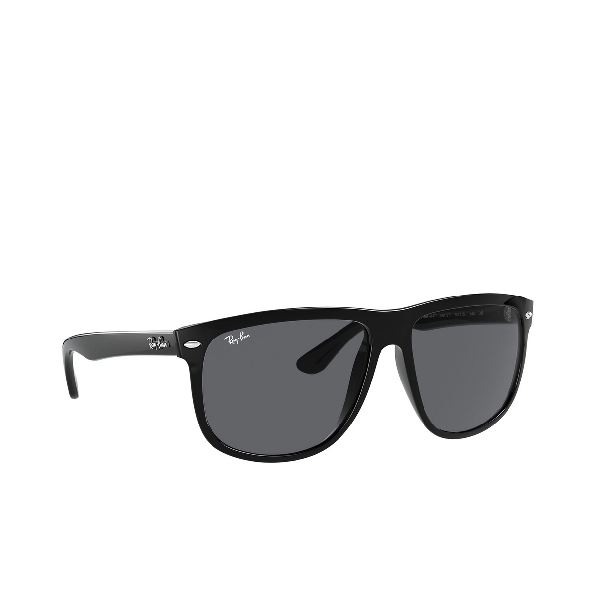 Ray-Ban BOYFRIEND Sunglasses 601/87 Black - three-quarters view
