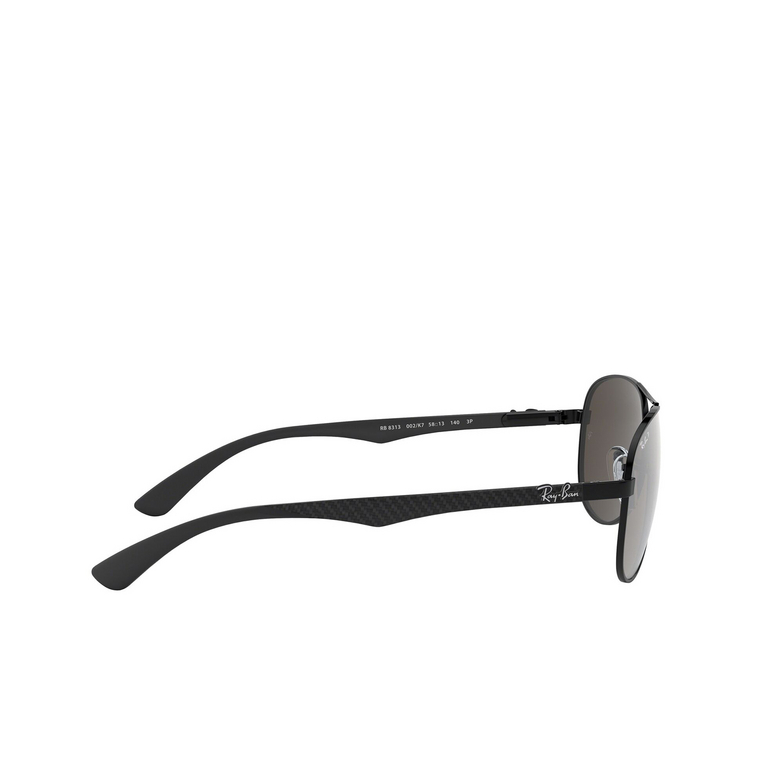 Ray-Ban CARBON FIBRE Sunglasses 002/K7 shiny black - 3/4