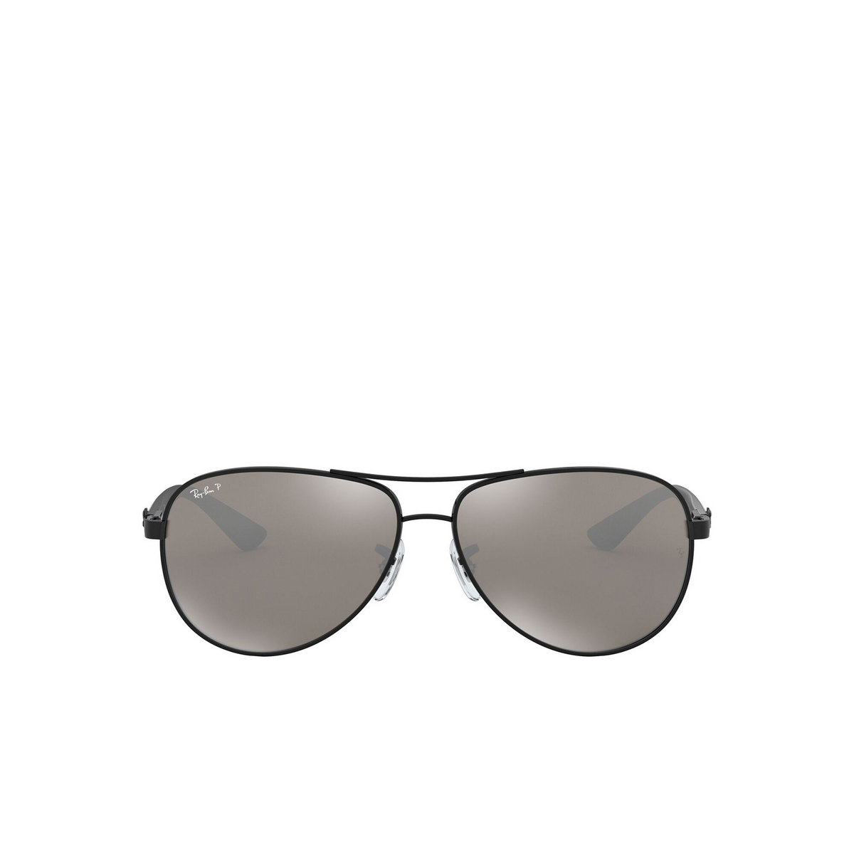 Ray-Ban CARBON FIBRE Sunglasses 002/K7 Shiny Black - front view