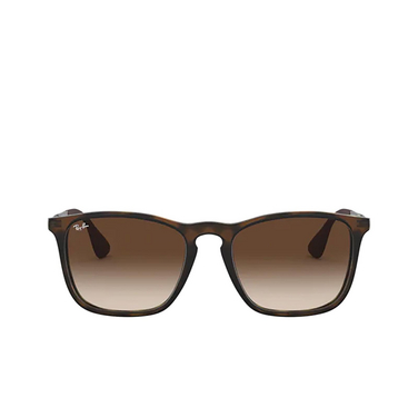 Ray-Ban CHRIS Sunglasses 856/13 havana rubber - front view