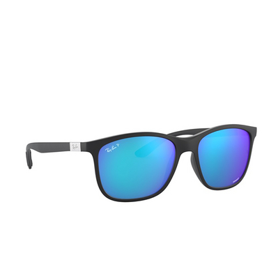 Ray-Ban CHROMANCE Sunglasses 601SA1 matte black - three-quarters view