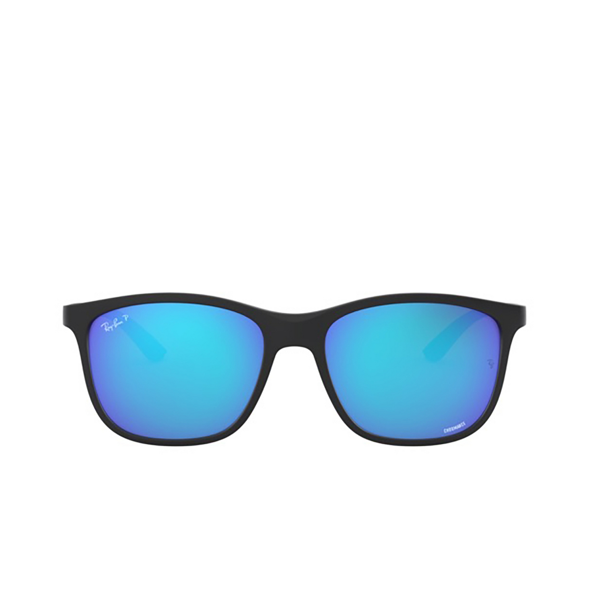 Ray-Ban CHROMANCE Sunglasses 601SA1 MATTE BLACK - front view