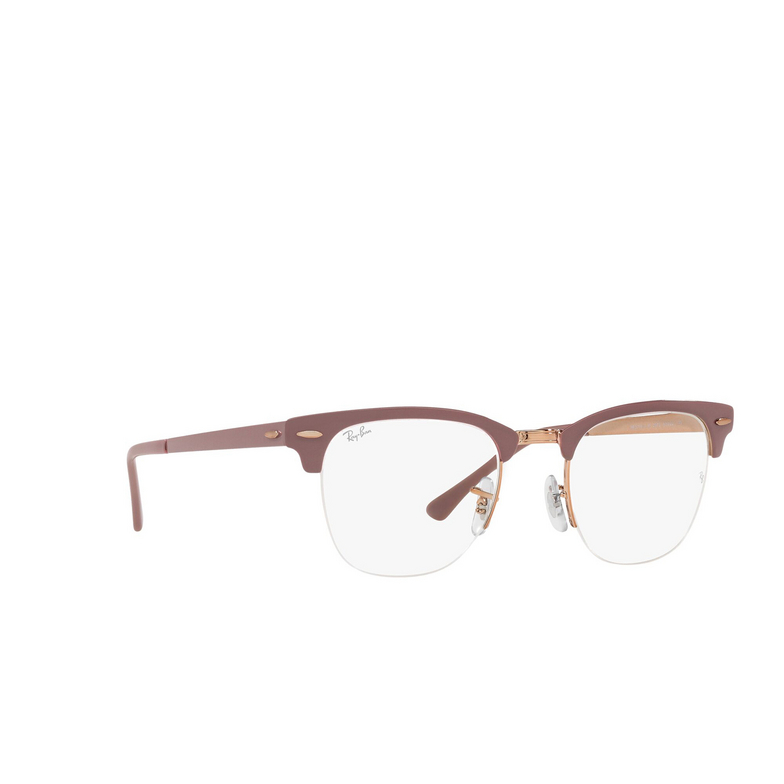 Lunettes de vue Ray-Ban CLUBMASTER METAL 2973 light brown on copper - 2/4