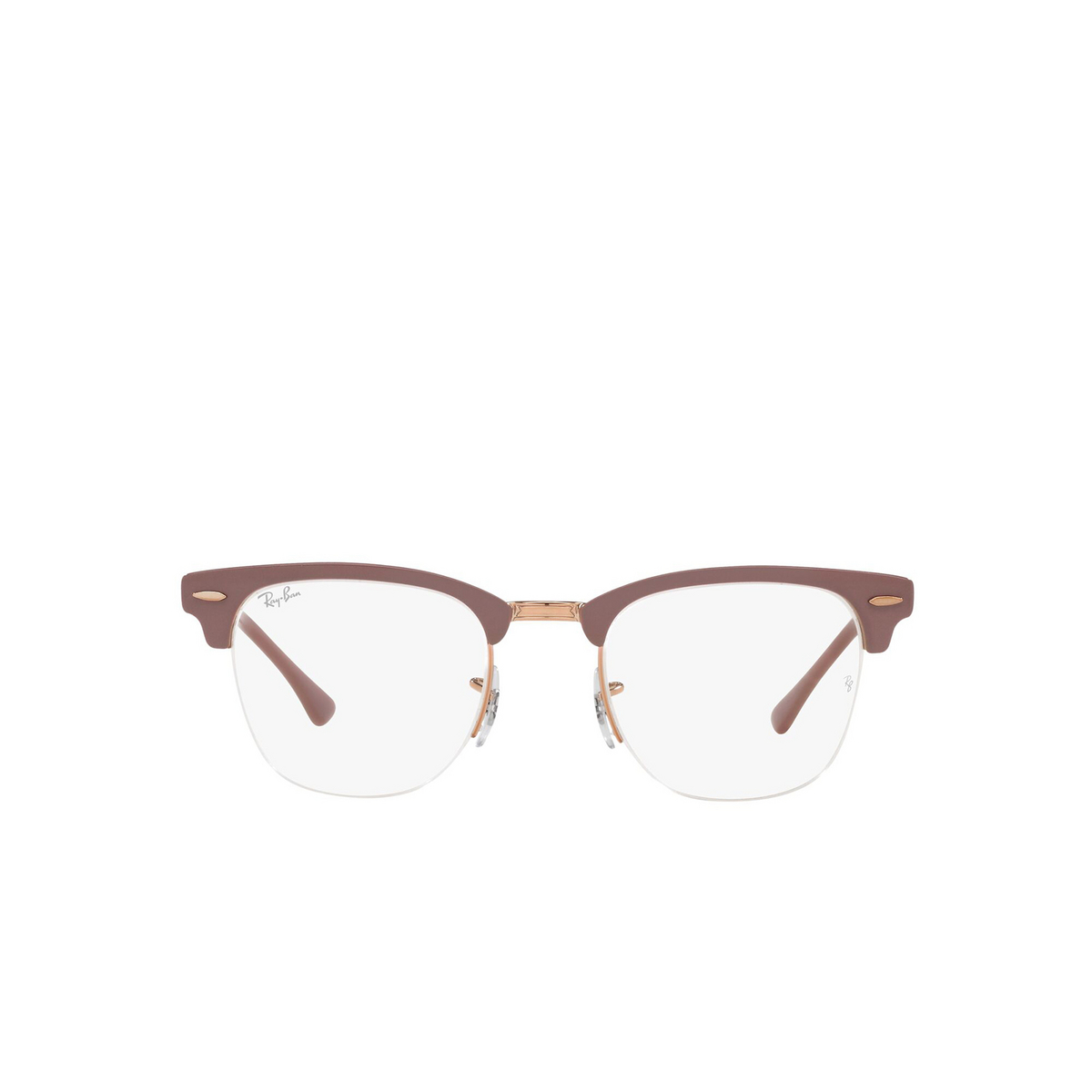 Ray-Ban CLUBMASTER METAL Eyeglasses 2973 Light Brown on Copper - product thumbnail 1/4