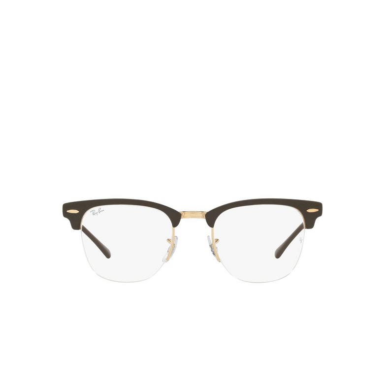 Ray-Ban CLUBMASTER METAL Eyeglasses 3116 brown on legend gold - 1/4