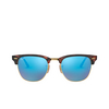 Ray-Ban CLUBMASTER Sunglasses 114517 sand havana on arista - product thumbnail 1/4