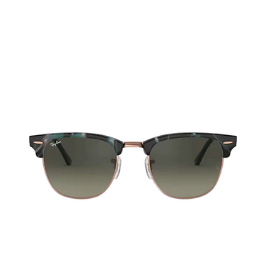 Ray-Ban CLUBMASTER Sunglasses 125571 spotted grey / green - front view