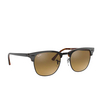Ray-Ban CLUBMASTER Sunglasses 12773K top grey on havana - product thumbnail 2/4
