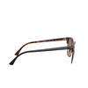 Ray-Ban CLUBMASTER Sunglasses 12773K top grey on havana - product thumbnail 3/4