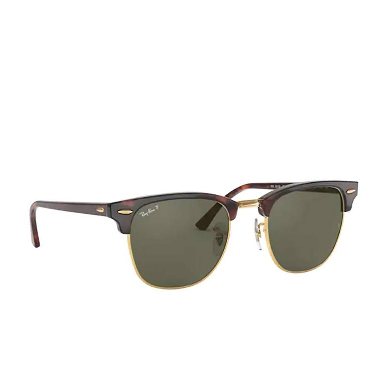 Lunettes de soleil Ray-Ban CLUBMASTER 990/58 red havana - 2/4