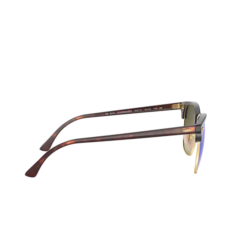 Ray-Ban CLUBMASTER Sunglasses 990/7Q red havana - 3/4
