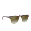Ray-Ban CLUBMASTER Sunglasses 990/9J red havana - product thumbnail 2/4