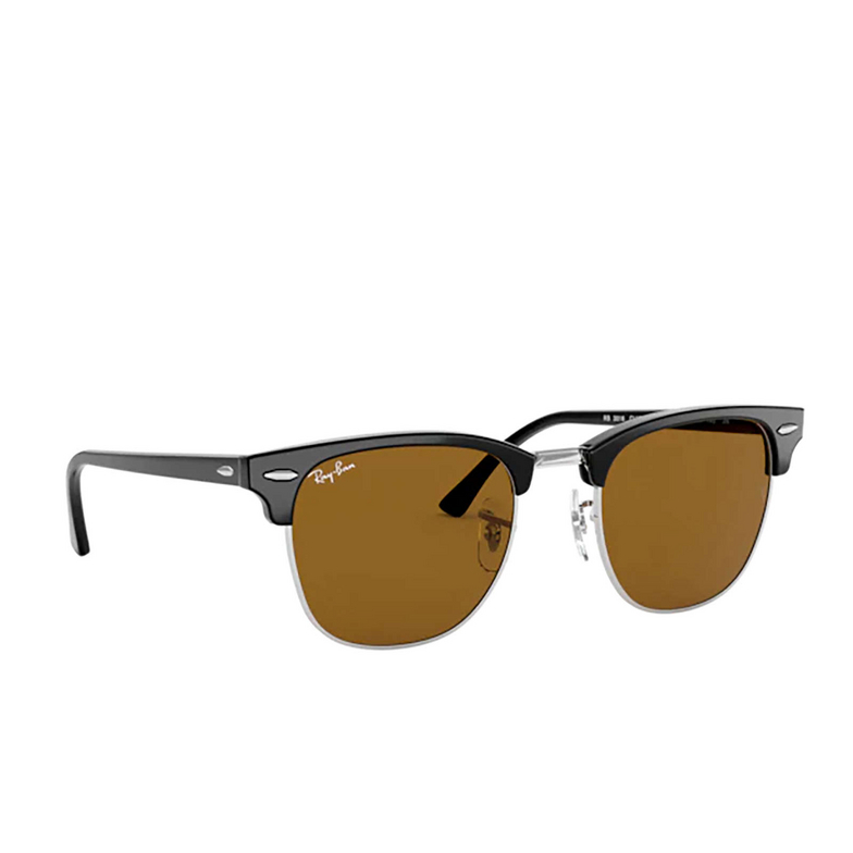 Ray-Ban CLUBMASTER Sunglasses W3387 black - 2/4