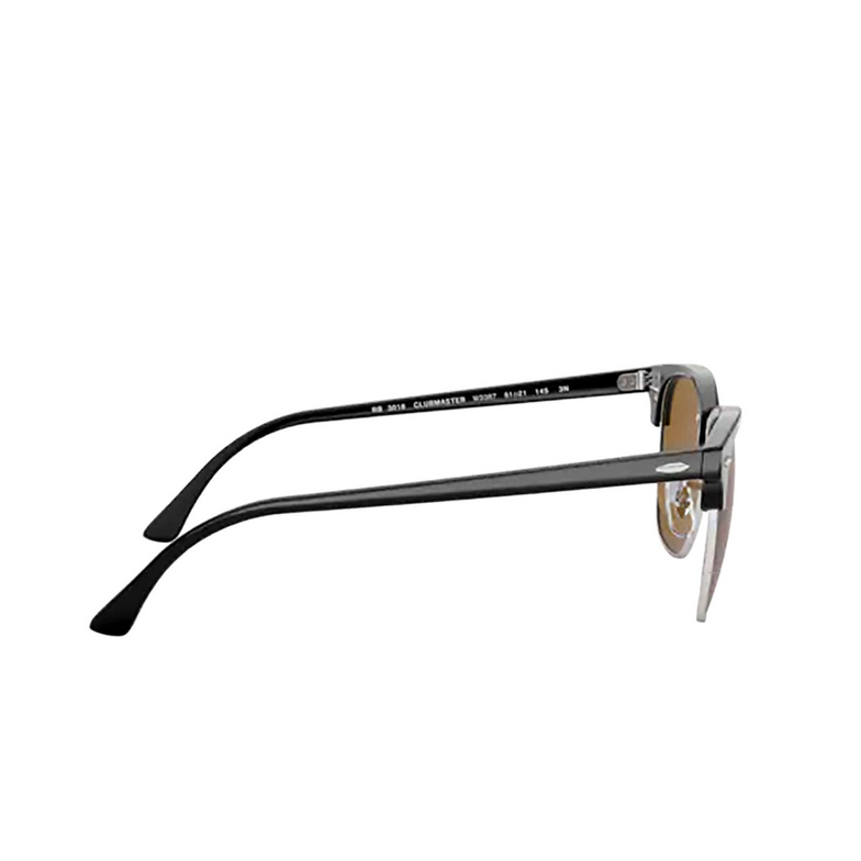 Ray-Ban CLUBMASTER Sunglasses W3387 black - 3/4