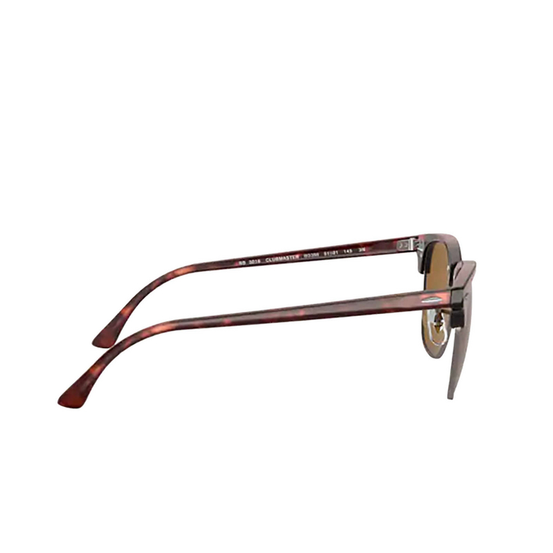 Ray-Ban CLUBMASTER Sunglasses W3388 havana - 3/4