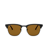 Ray-Ban CLUBMASTER Sunglasses W3389 matte black - product thumbnail 1/4