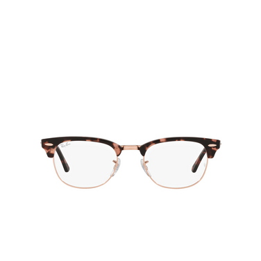 Gafas graduadas Ray-Ban CLUBMASTER 8118 pink havana - Vista delantera