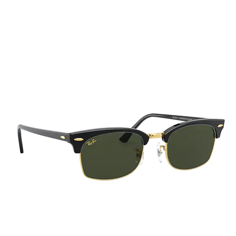 Ray-Ban CLUBMASTER SQUARE Sunglasses 130331 shiny black - 2/4
