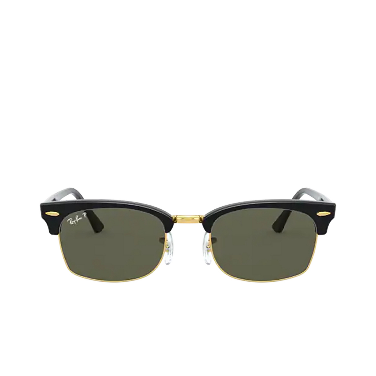 Ray-Ban CLUBMASTER SQUARE Sunglasses 130358 Black - front view