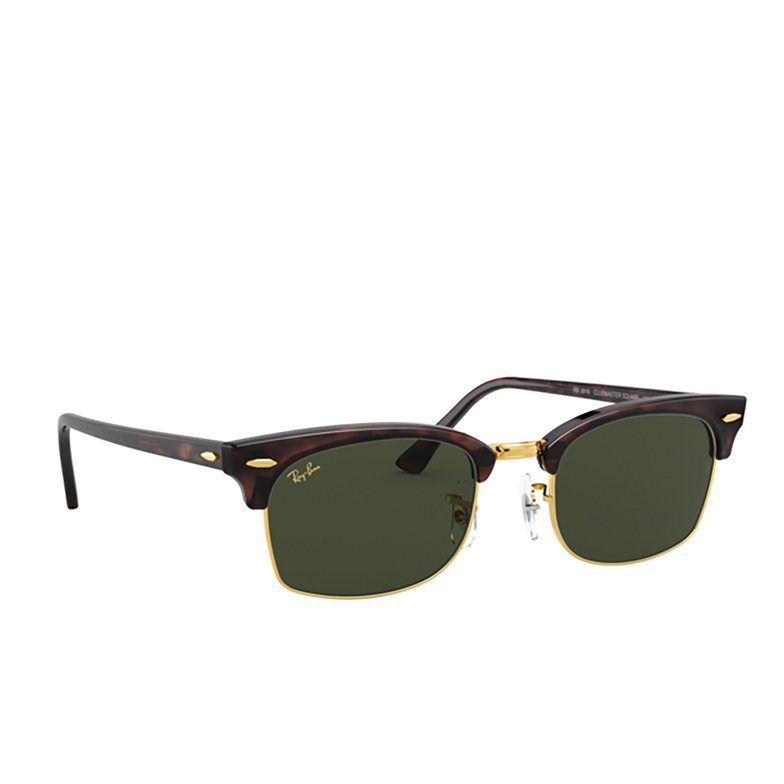 Ray-Ban CLUBMASTER SQUARE Sunglasses 130431 mock tortoise - 2/4