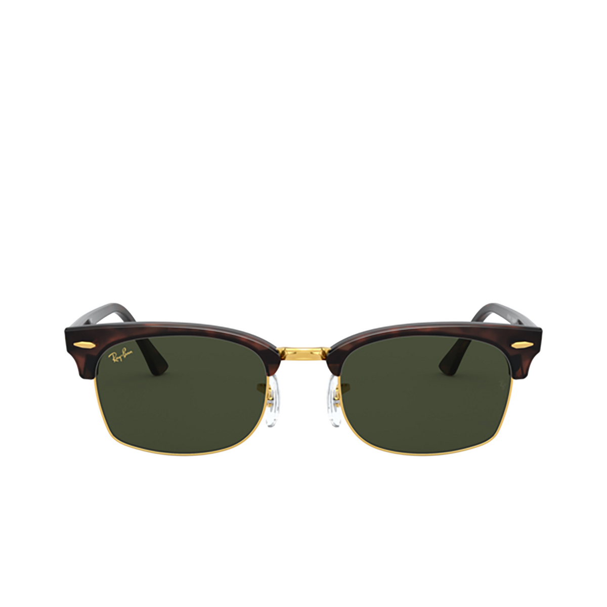 Ray-Ban CLUBMASTER SQUARE Sunglasses 130431 Mock Tortoise - front view