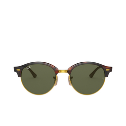 Ray-Ban® Round Sunglasses: RB4246 Clubround color 990 Red Havana 