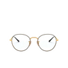 Ray-Ban DAVID Eyeglasses 2946 gold on top black - product thumbnail 1/4
