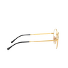Ray-Ban DAVID Eyeglasses 2946 gold on top black - product thumbnail 3/4