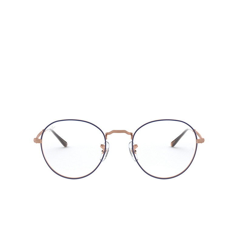 Ray-Ban DAVID Eyeglasses 3035 top blue on matte copper  - 1/4