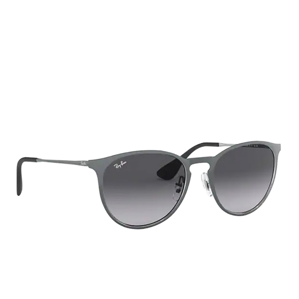 Ray-Ban® Round Sunglasses: RB3539 Erika Metal color 192/8G Metallic Grey - product thumbnail 2/3