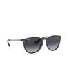 Ray-Ban ERIKA Sunglasses 60028G rubber blue - product thumbnail 2/4