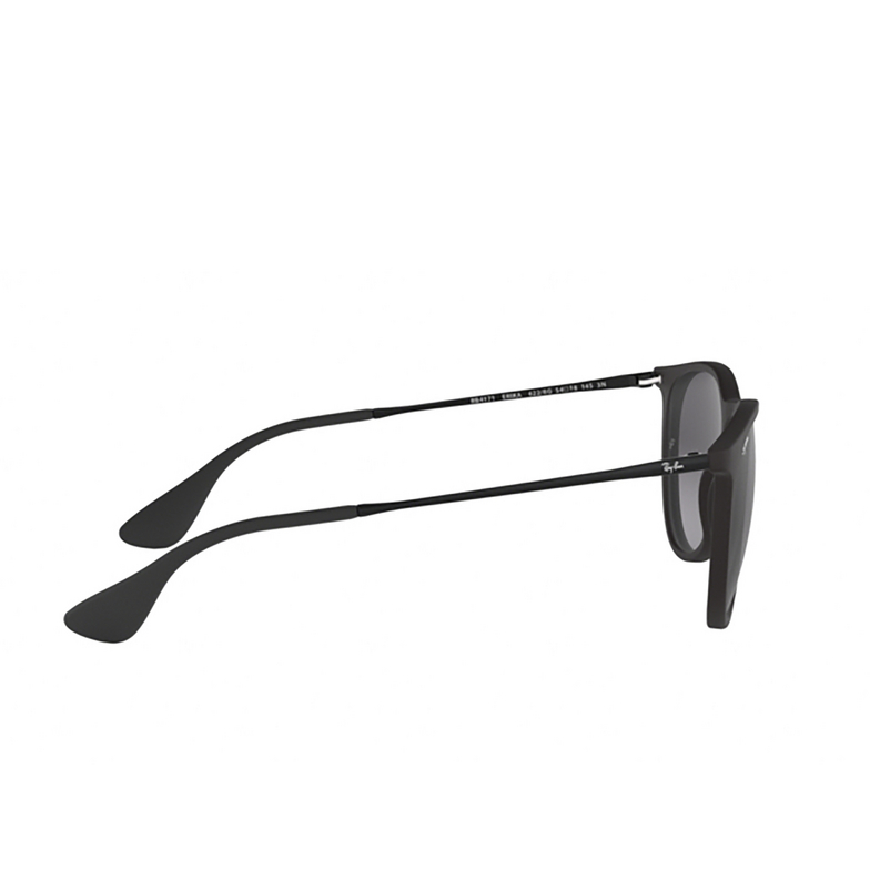 Ray-Ban ERIKA Sunglasses 622/8G rubber black - 3/4