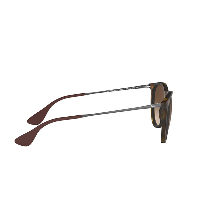 Ray-Ban ERIKA Sunglasses 865/13 rubber havana - 3/4