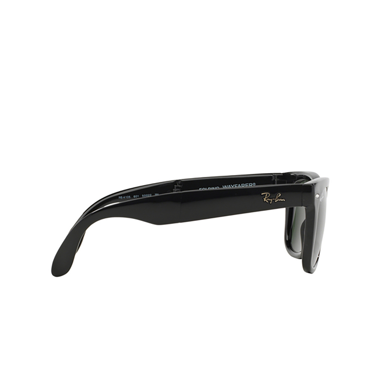 Ray-Ban FOLDING WAYFARER Sunglasses 601 black - 3/4