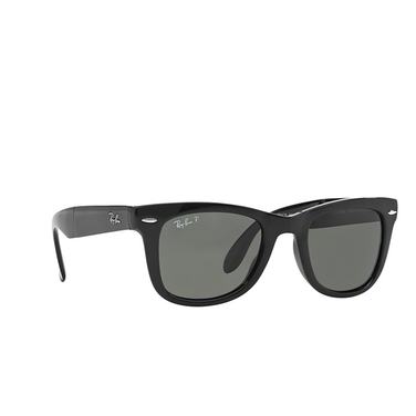 Ray-Ban FOLDING WAYFARER Sunglasses 601/58 black - three-quarters view