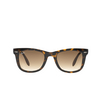 Ray-Ban FOLDING WAYFARER Sunglasses 710/51 light havana - product thumbnail 1/4
