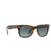 Ray-Ban FOLDING WAYFARER Sunglasses 894/3M matte havana - product thumbnail 2/4