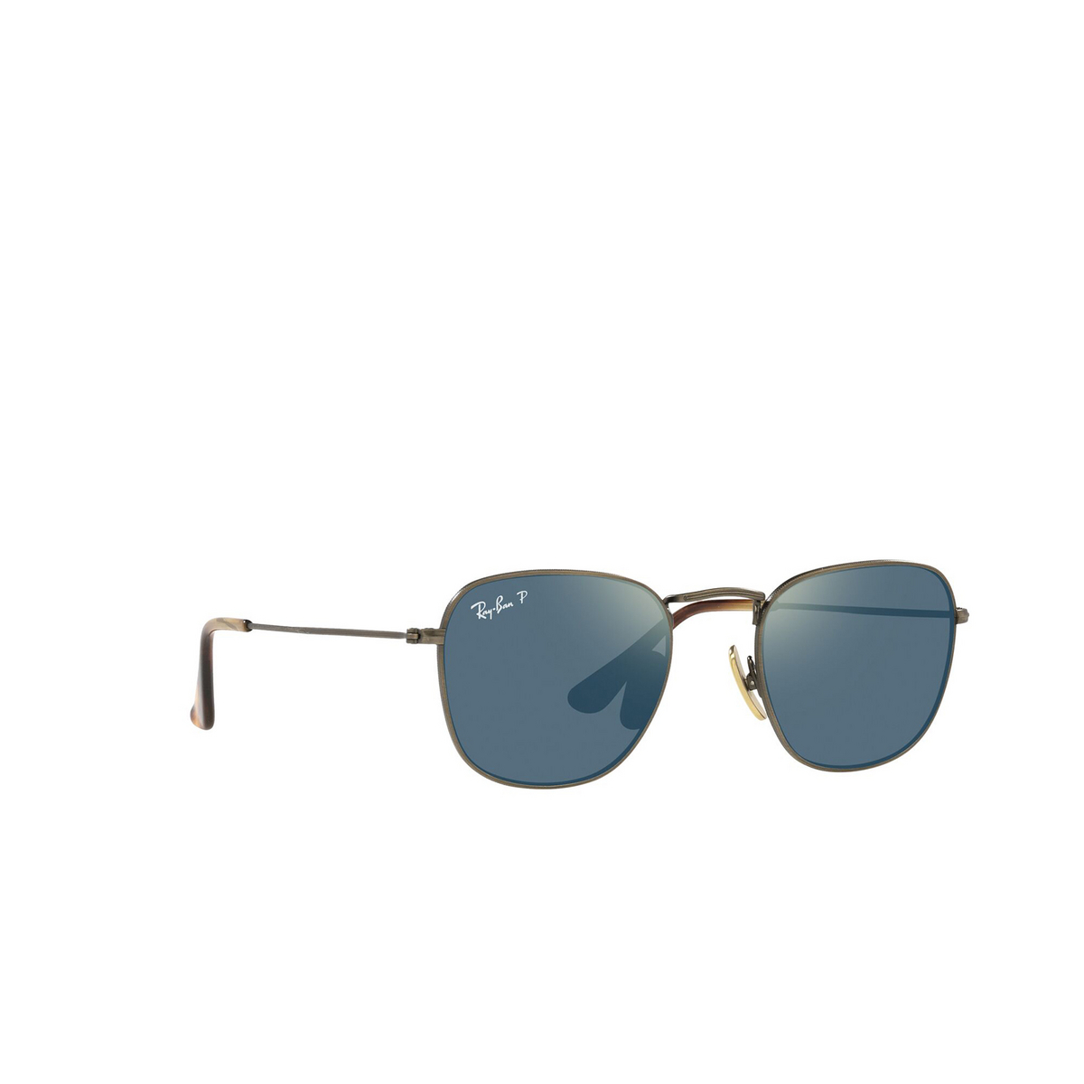 Ray-Ban FRANK Sunglasses 9207T0 Demigloss Antique Gold - three-quarters view
