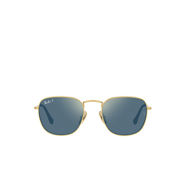 Ray-Ban FRANK Sunglasses 9217t0 demigloss brushed gold - front view