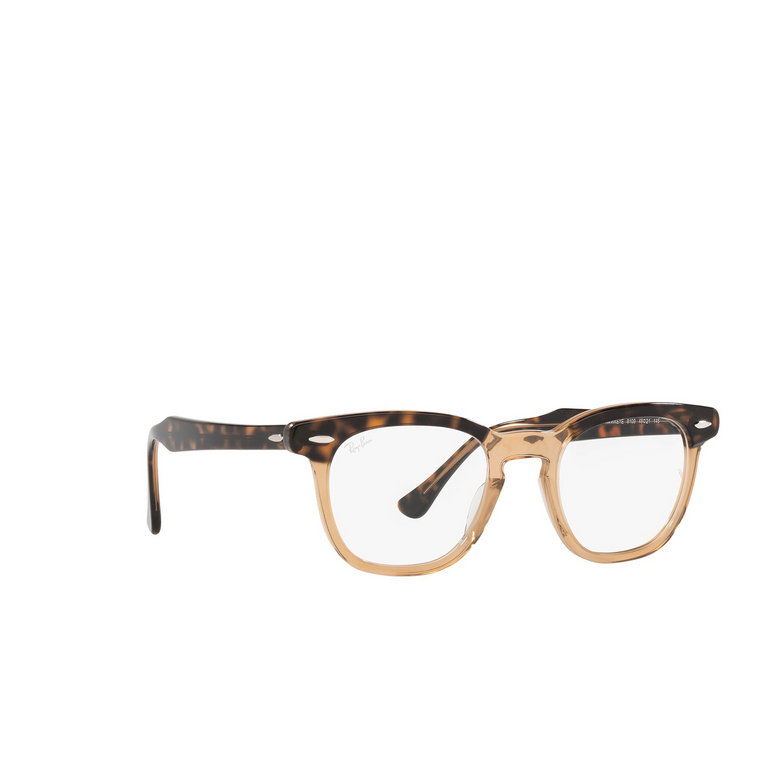 Ray-Ban HAWKEYE Eyeglasses 8109 havana on transparent brown - 2/4